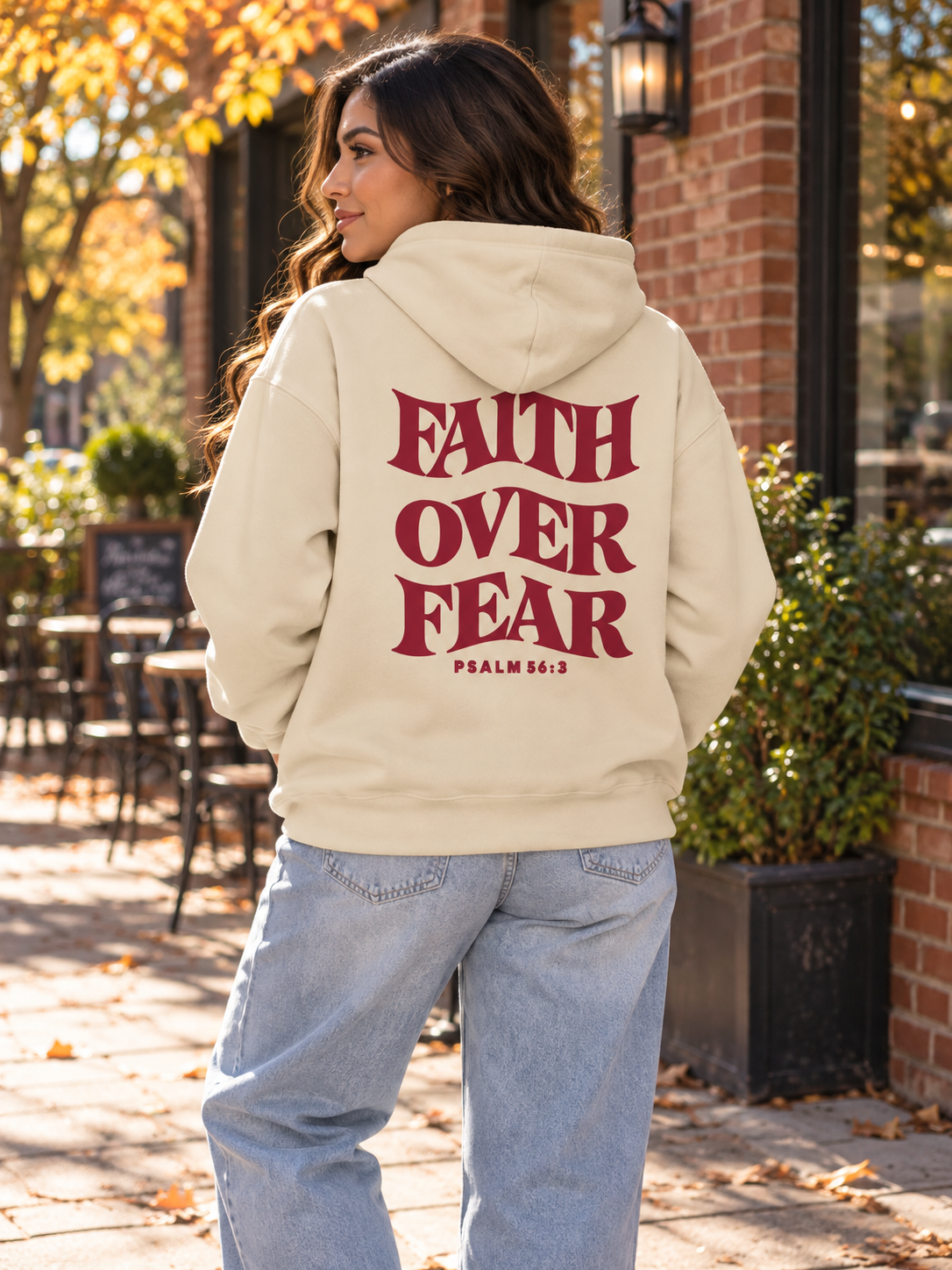 Faith Over Fear Hoodie — Psalm 56:3