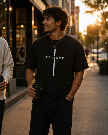 Believe Heavyweight Tee