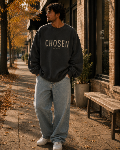 Chosen Crewneck Sweatshirt | 1 Peter 2:9