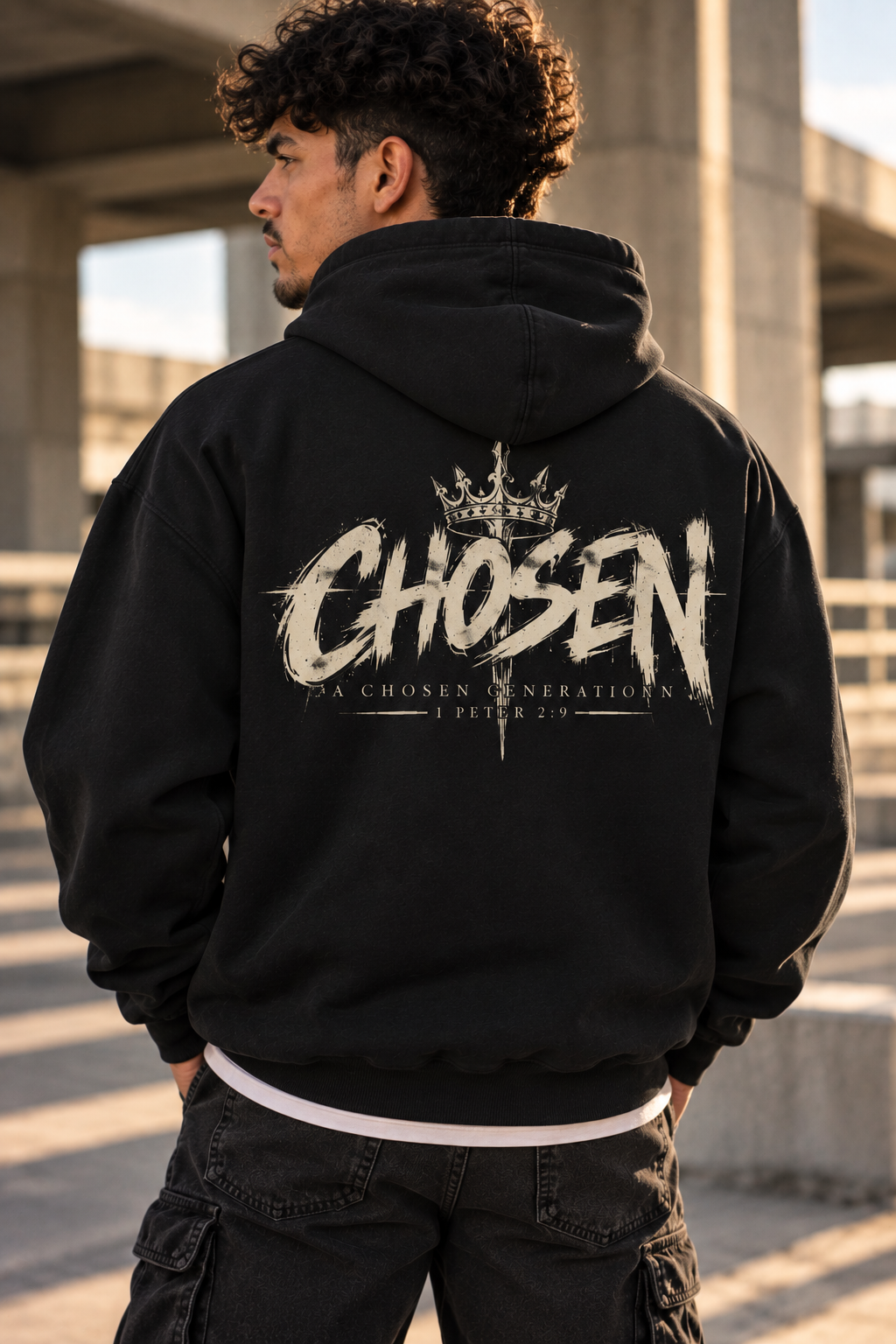 CHOSEN Generation Christian Streetwear Hoodie – Set Apart. Chosen. Called.