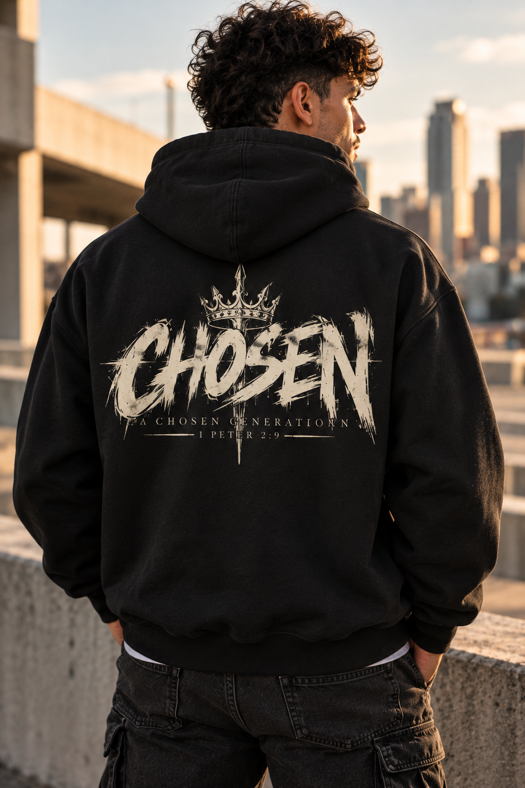 CHOSEN Generation Christian Streetwear Hoodie – Set Apart. Chosen. Called.