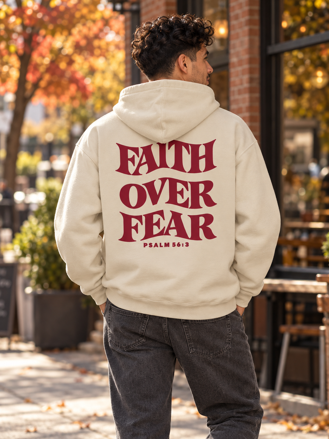 Faith Over Fear Hoodie — Psalm 56:3