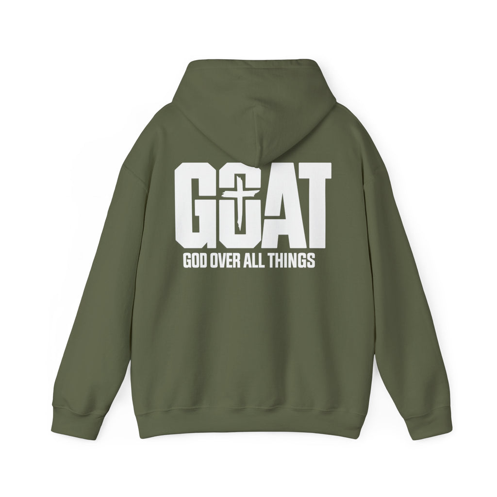 GOAT Hoodie – "God Over All Things"