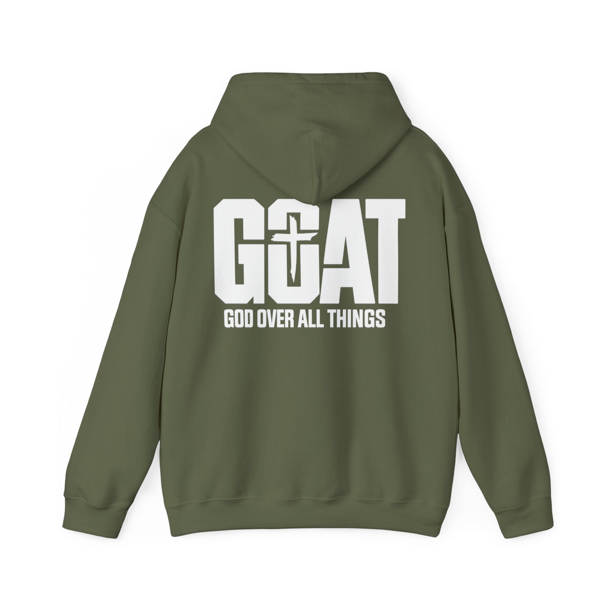 GOAT Hoodie – "God Over All Things"